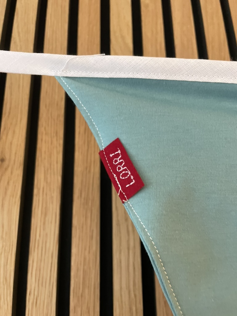 Denim Hat Front View