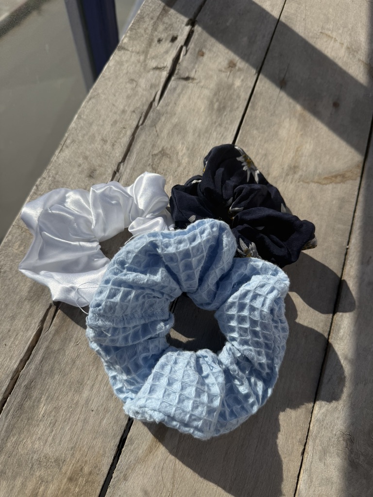 Scrunchie close up
